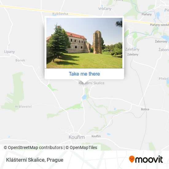 Klášterní Skalice map
