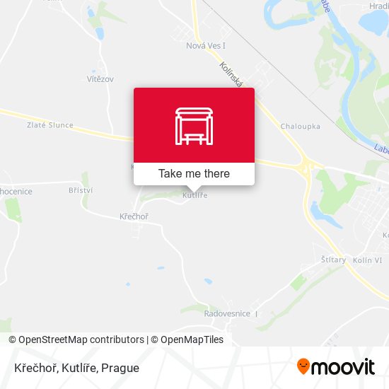 Křečhoř, Kutlíře map