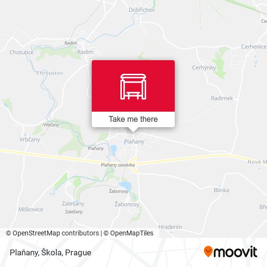 Plaňany, Škola map