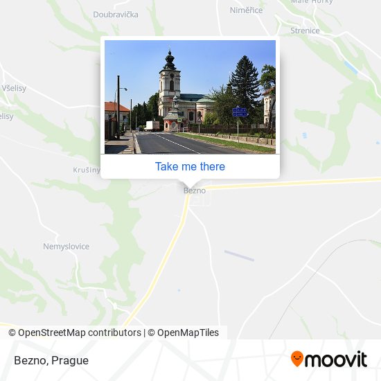 Карта Bezno