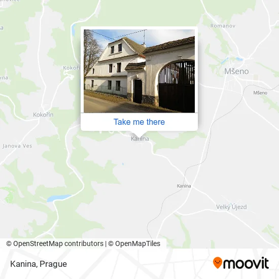 Карта Kanina