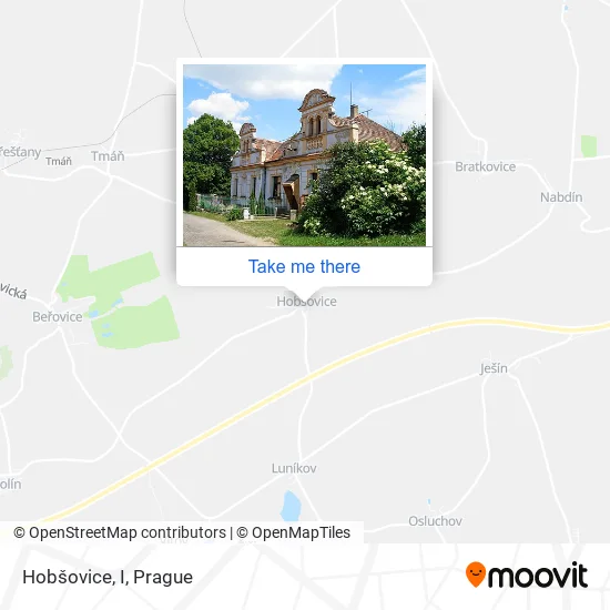 Карта Hobšovice, I