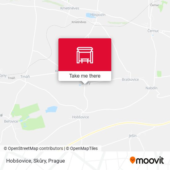 Hobšovice, Skůry map