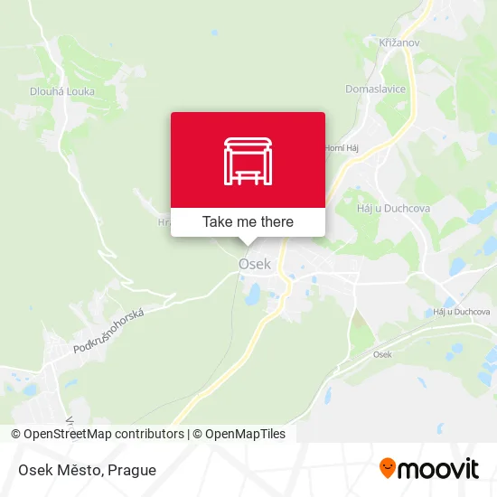 Карта Osek Město