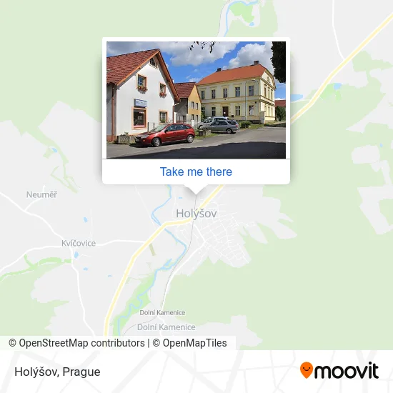 Карта Holýšov
