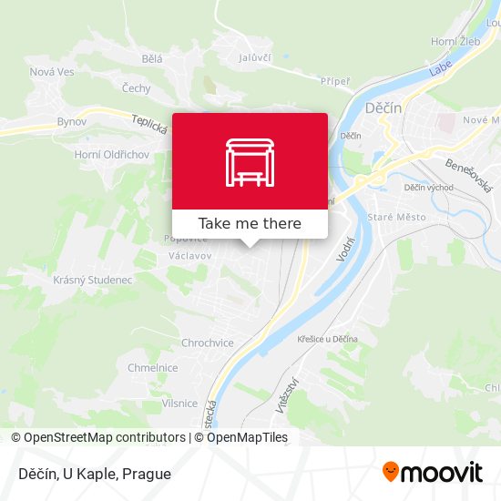 Děčín, U Kaple map