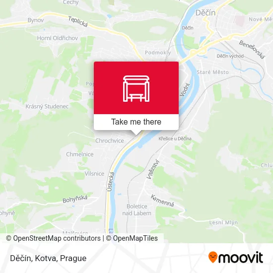 Карта Děčín, Kotva