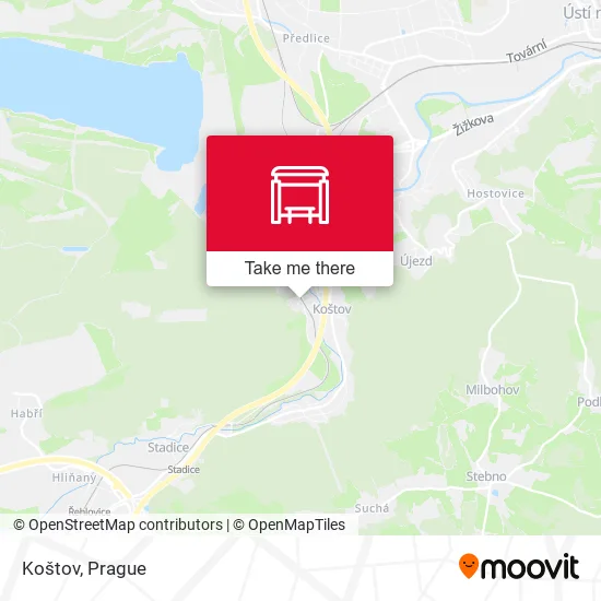 Карта Koštov
