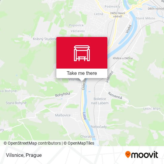 Карта Vilsnice