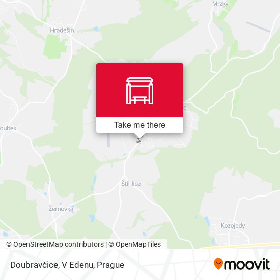 Doubravčice, V Edenu map