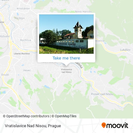 Карта Vratislavice Nad Nisou