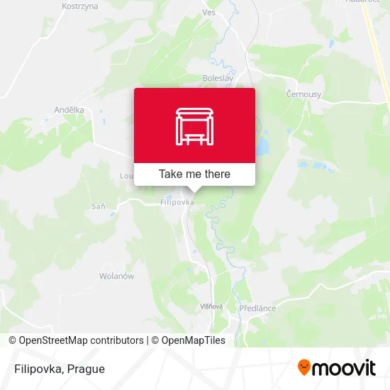 Карта Filipovka