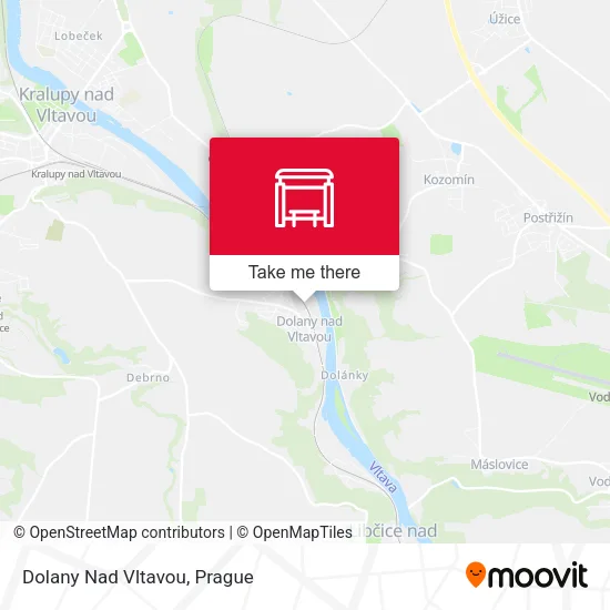 Карта Dolany Nad Vltavou