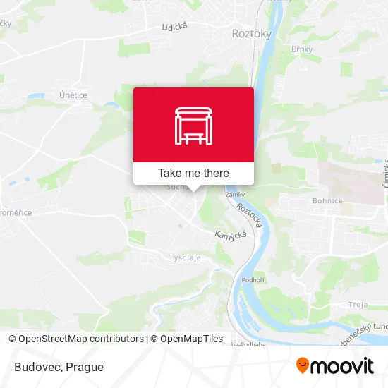 Карта Budovec