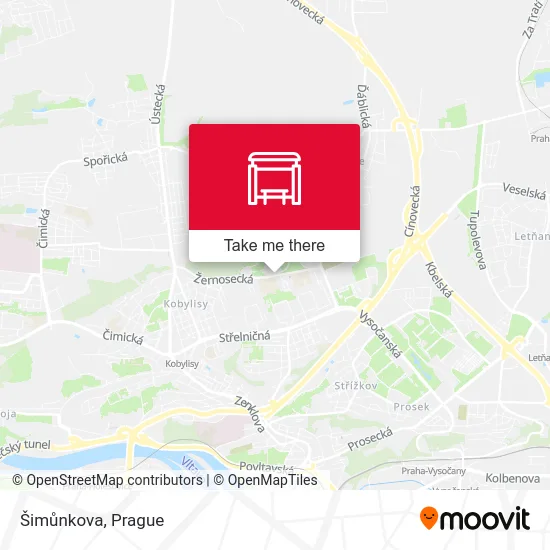 Карта Šimůnkova