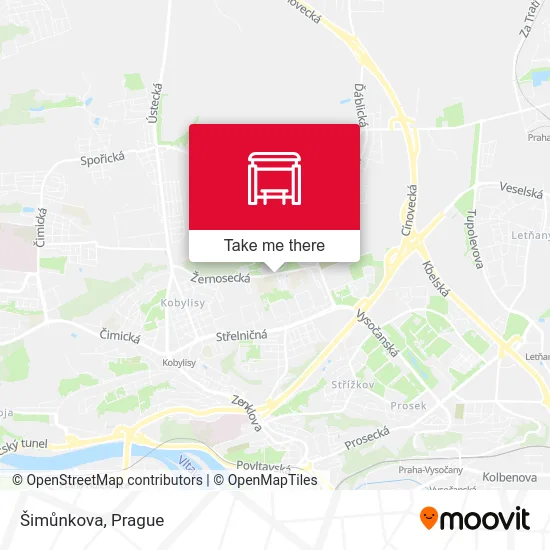 Карта Šimůnkova