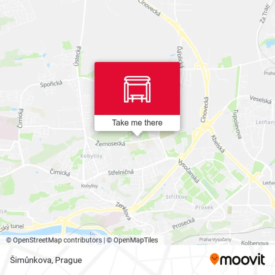 Карта Šimůnkova