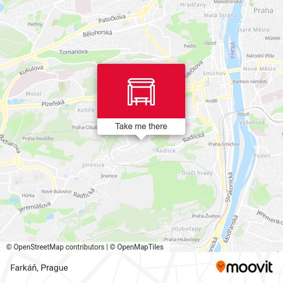 Карта Farkáň