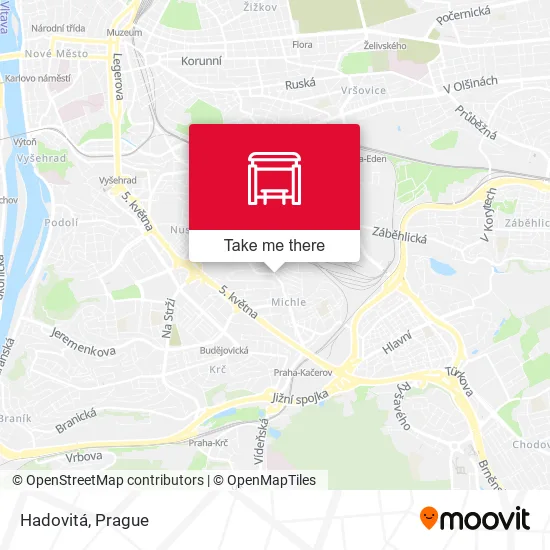 Карта Hadovitá