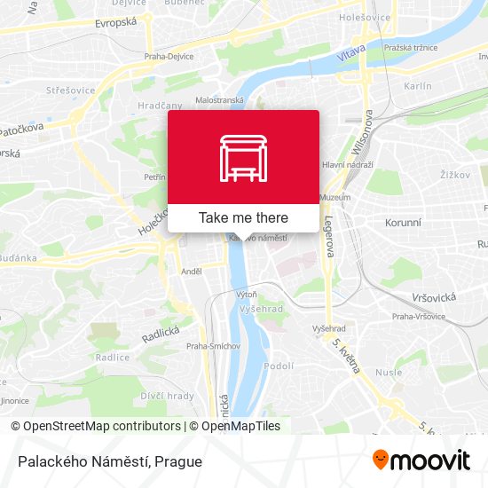 Palackého Náměstí map
