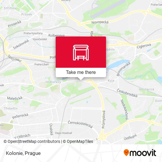 Карта Kolonie