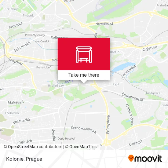Карта Kolonie