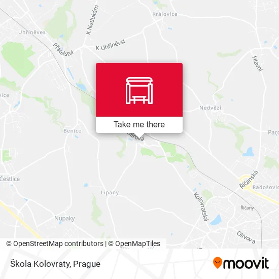 Карта Škola Kolovraty