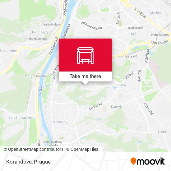 Карта Korandova