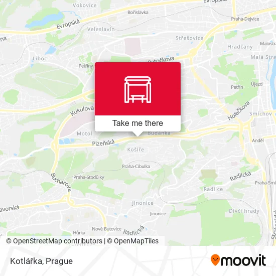 Карта Kotlářka