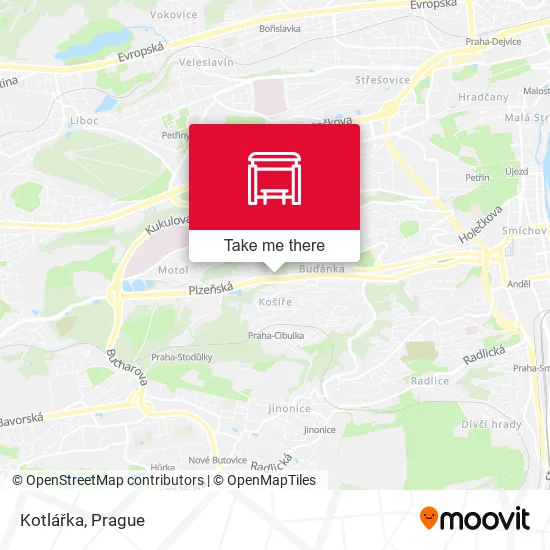 Карта Kotlářka