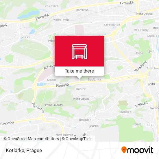 Карта Kotlářka
