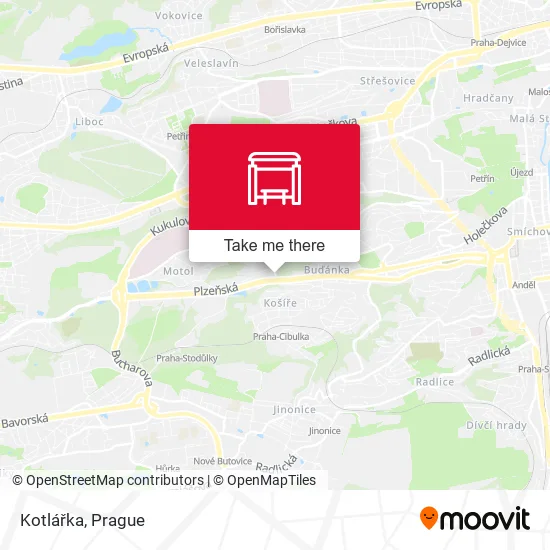 Карта Kotlářka