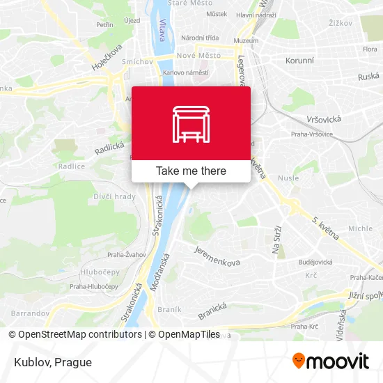 Карта Kublov
