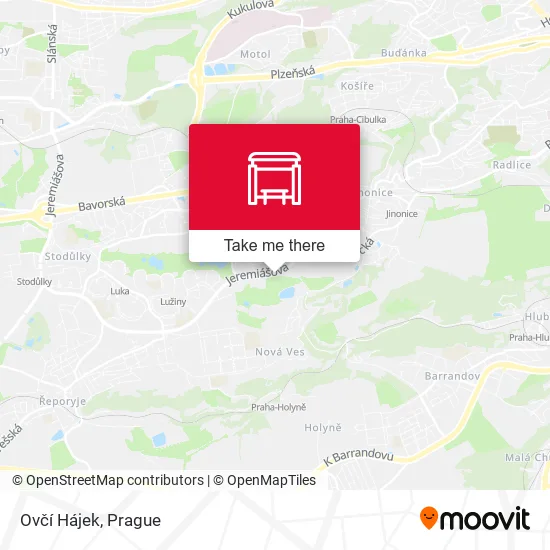 Карта Ovčí Hájek