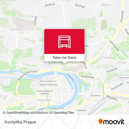 Карта Kuchyňka