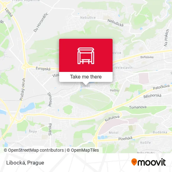 Карта Libocká