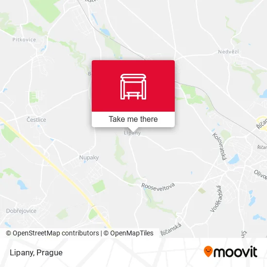 Карта Lipany