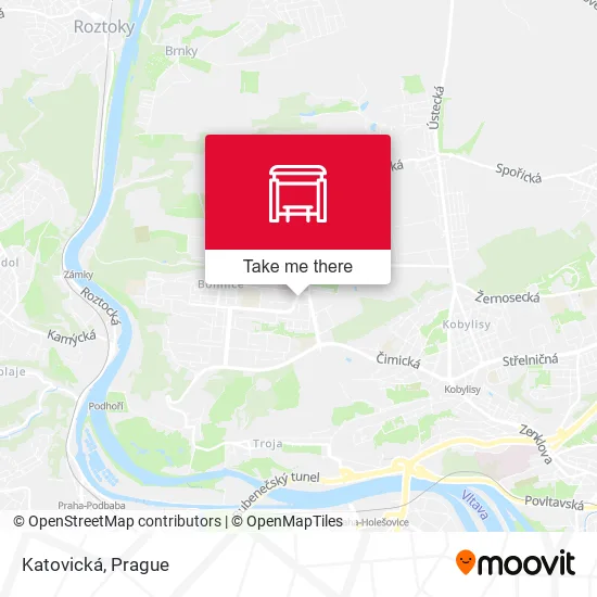 Карта Katovická