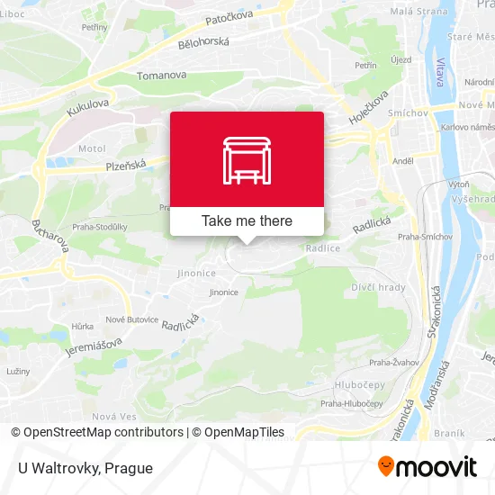 Карта U Waltrovky