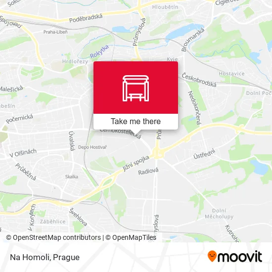 Карта Na Homoli