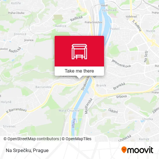 Карта Na Srpečku