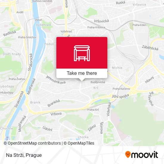 Карта Na Strži