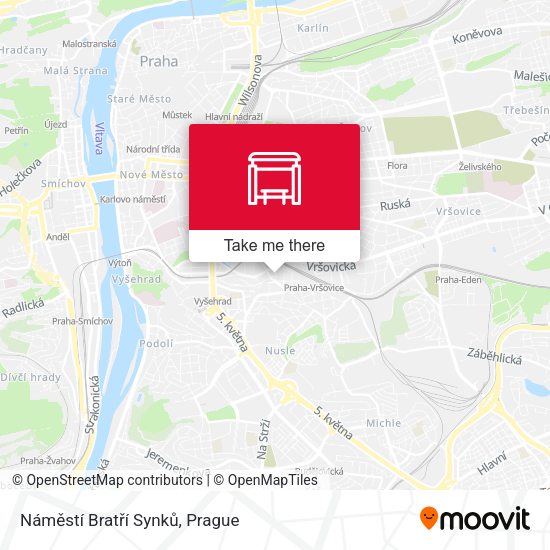 Náměstí Bratří Synků map