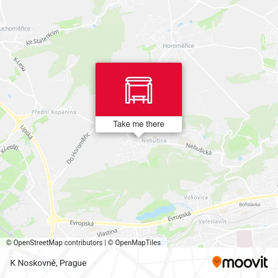 Карта K Noskovně