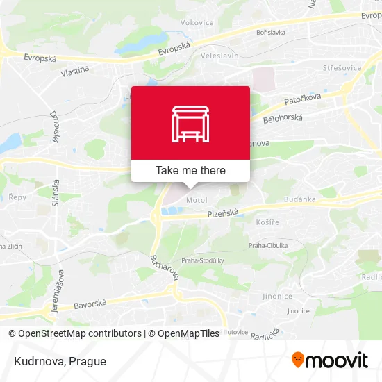 Карта Kudrnova