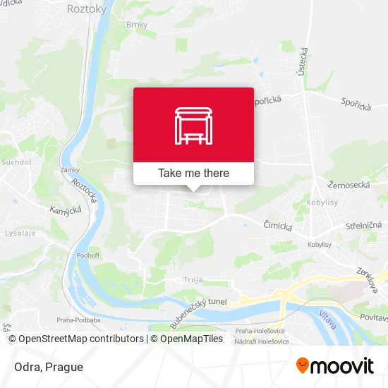 Карта Odra