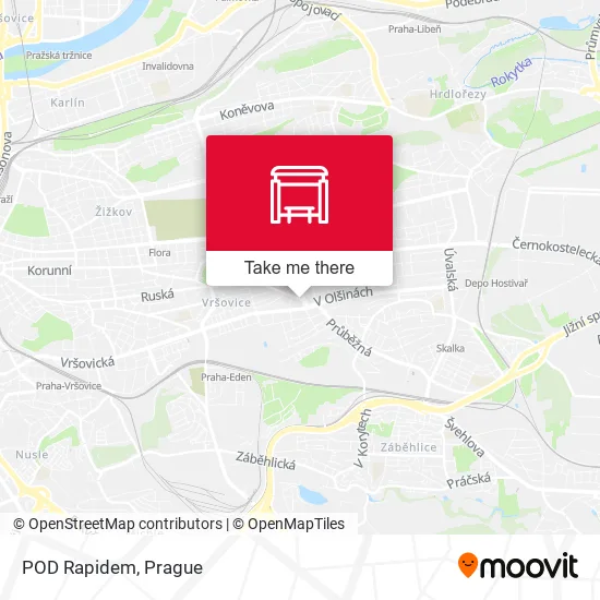 Карта POD Rapidem