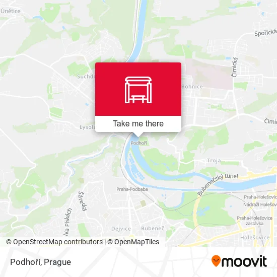Карта Podhoří