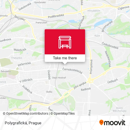 Карта Polygrafická