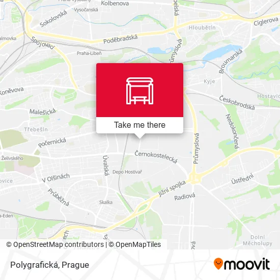Карта Polygrafická